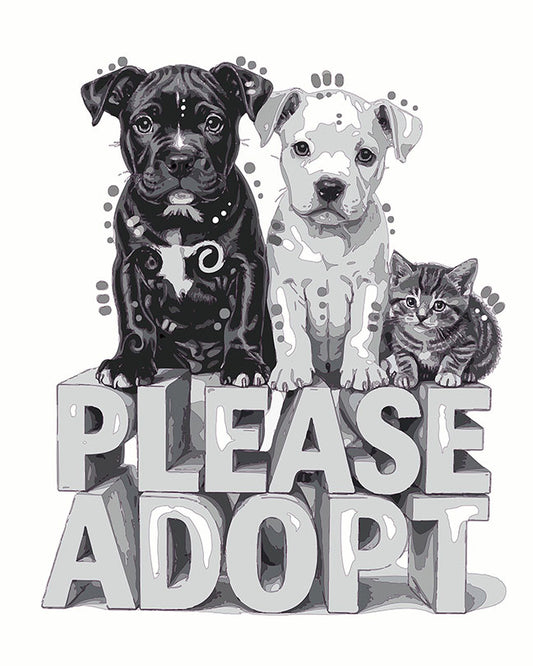 The Adopt Sitters Mini Print (Ltd. Edition) (121925)