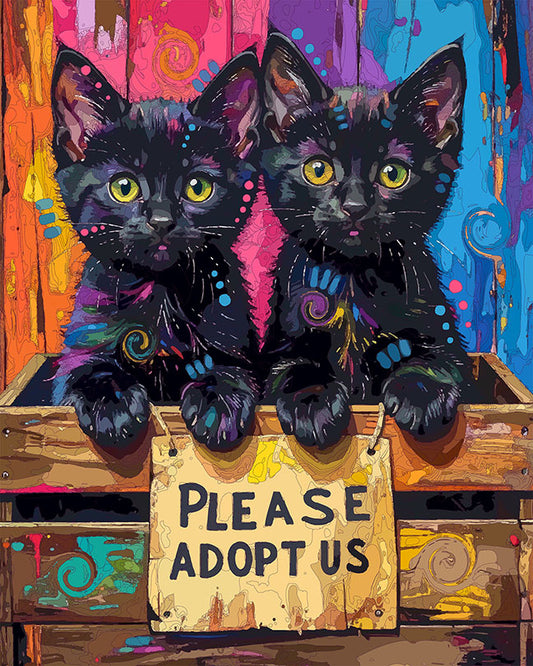 The Adoptable Crate Twins Mini Print (Ltd. Edition) (020926)