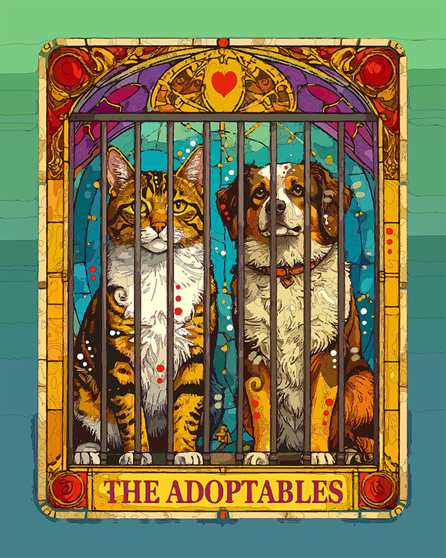 The Adoptables Tarot Mini Print (Ltd. Edition) (060826)