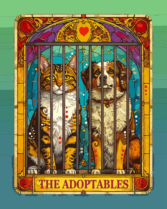 The Adoptables Tarot Mini Print (Ltd. Edition) (060826)