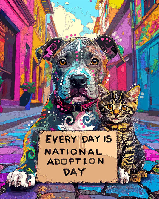 The Adoption Street Sign Mini Print (Ltd. Edition) (111025)