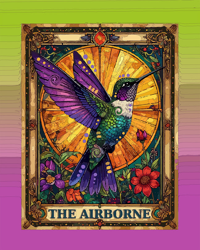 The Airborne Tarot Mini Print (Ltd. Edition) (062226)