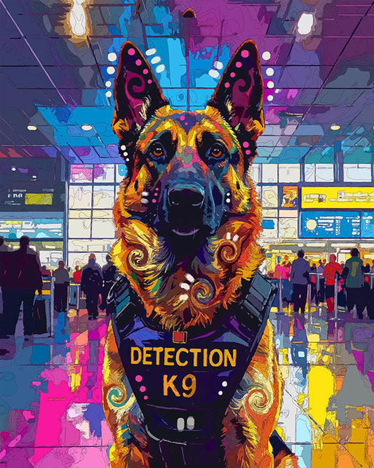 The Airport Detection K9 Mini Print (Ltd. Edition) (050526)