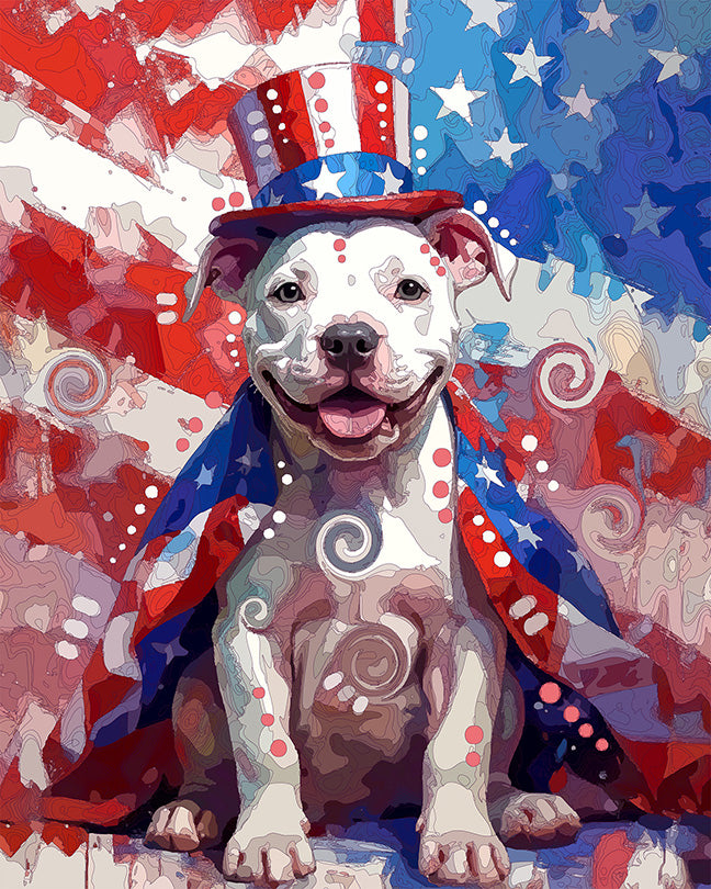 The All American Little Pup Mini Print (Ltd. Edition) (082526)