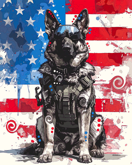 The American Battalion Shep Mini Print (Ltd. Edition) (051826)