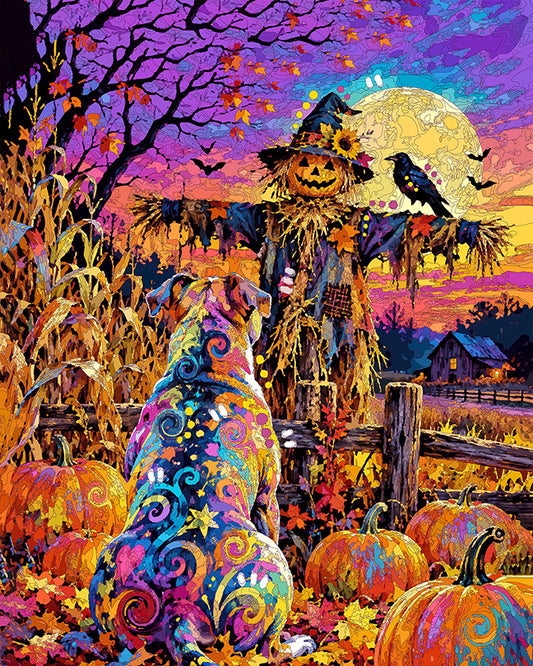 The Amused Scarecrow Mini Print (Ltd. Edition) (100226)