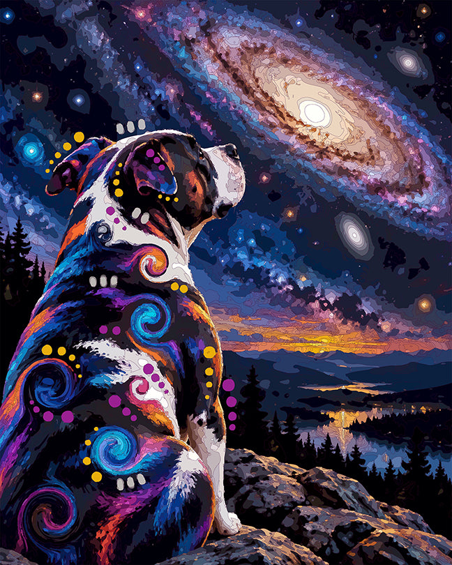The Andromeda Galaxy Pit Mini Print (Ltd. Edition) (091626)