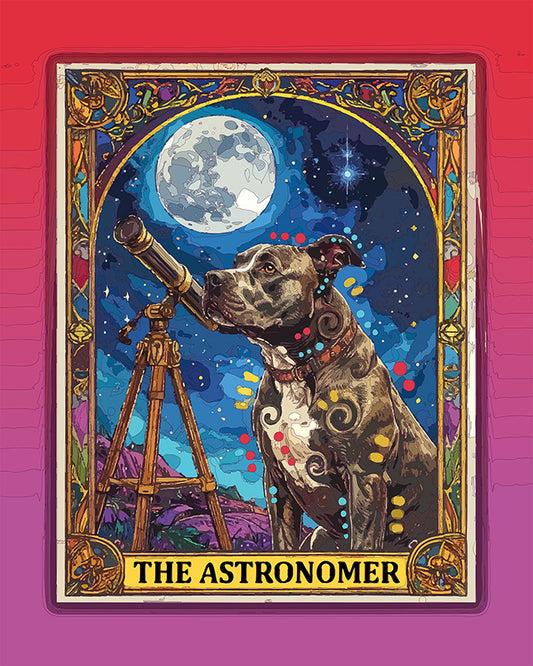 The Astronomer Tarot Mini Print (Ltd. Edition) (082426)