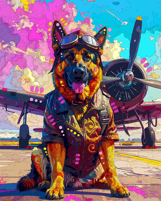 The Aviation Runway Shep Mini Print (Ltd. Edition) (022626)