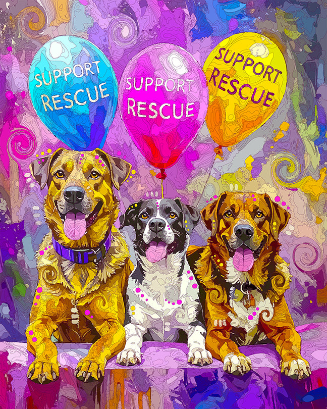 The Balloon Rescues Mini Print (Ltd. Edition) (091925)