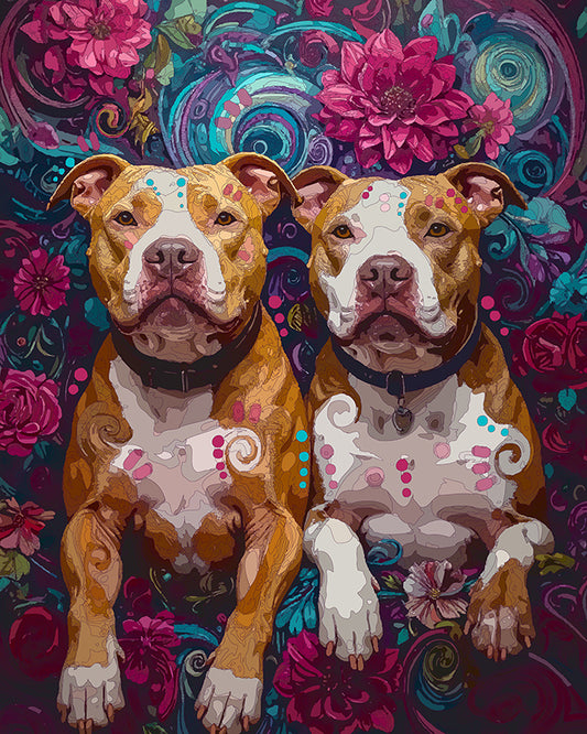 The Basking Botanical Brothers Mini Print (Ltd. Edition) (120825)