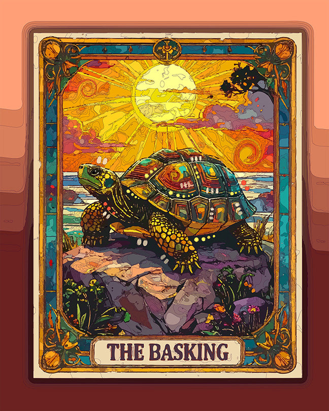 The Basking Tarot Mini Print (Ltd. Edition) (072226)