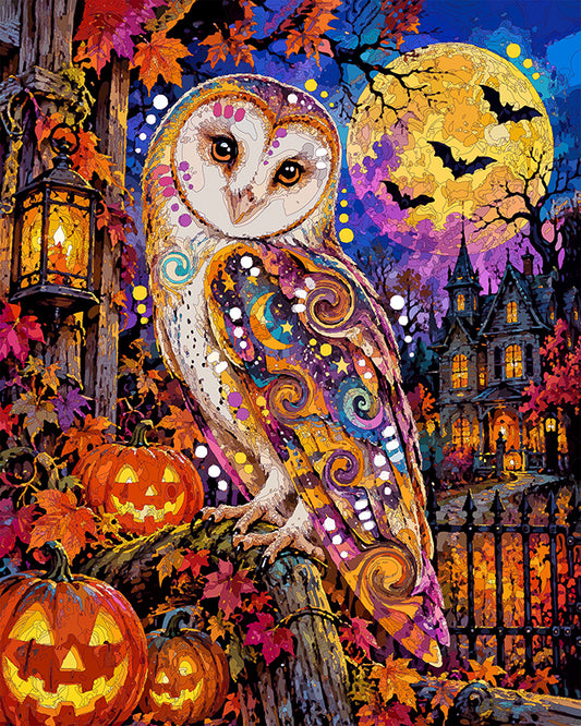 The Bat Fly By Barn Owl Mini Print (Ltd. Edition) (100626)
