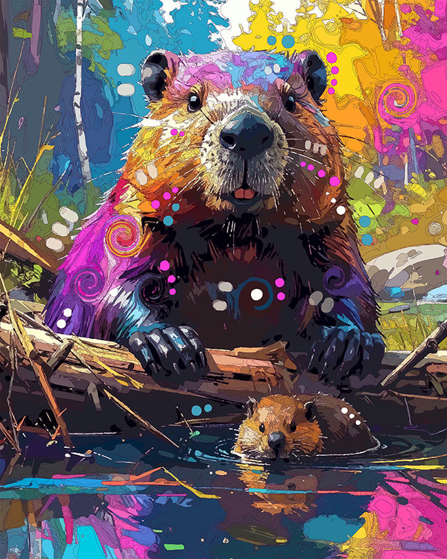 The Beaver Dam Workers Mini Print (Ltd. Edition) (082026)