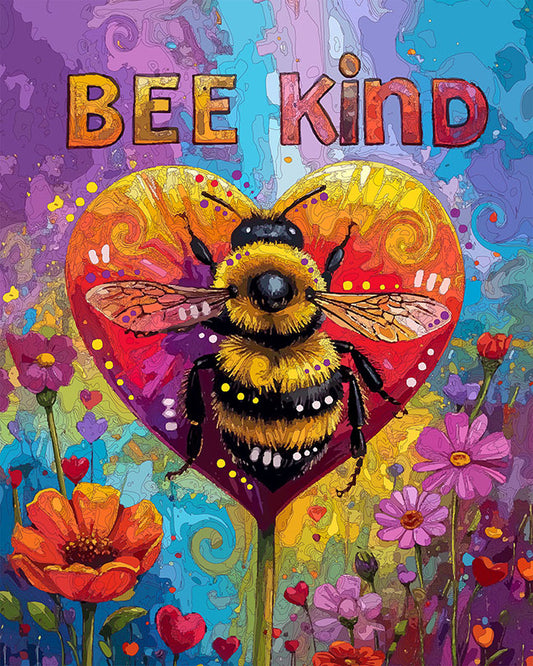 The Bee Kind Mini Print (Ltd. Edition) (012726)