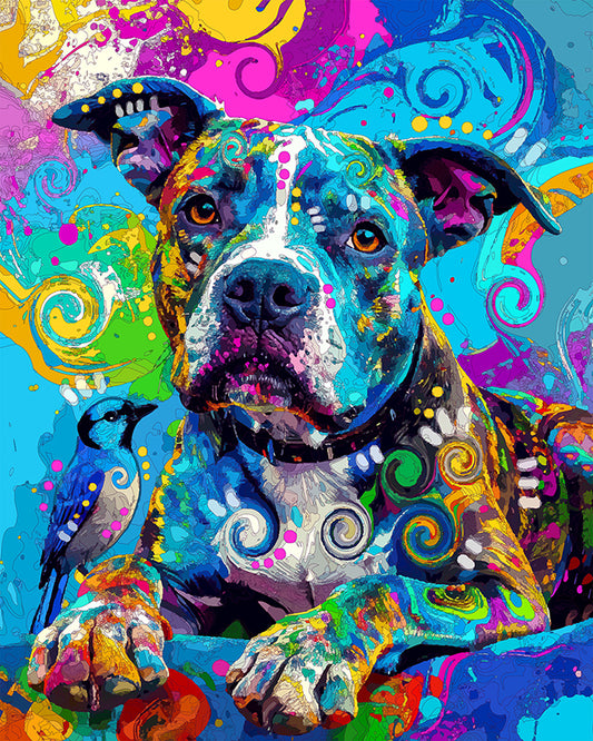 The Befriend Blue Jay Mini Print (Ltd. Edition) (102825)