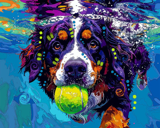 The Bernese Diver Mini Print (Ltd. Edition) (031726)