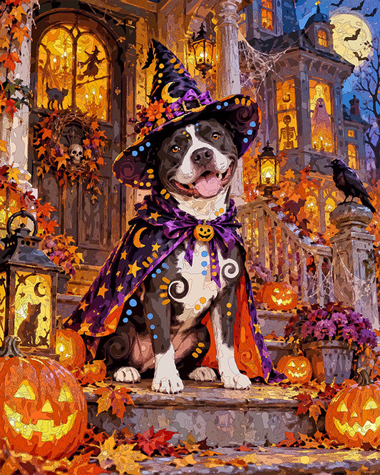 The Bewitched Porch Pittie Mini Print (Ltd. Edition) (100726)