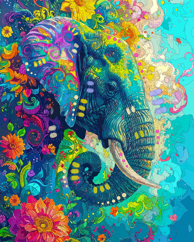 The Big Dream Elephant Mini Print (Ltd. Edition) (101025)