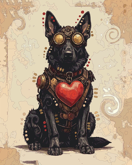 The Big Heart Steampunk Black Shep Mini Print (Ltd. Edition) (121725)