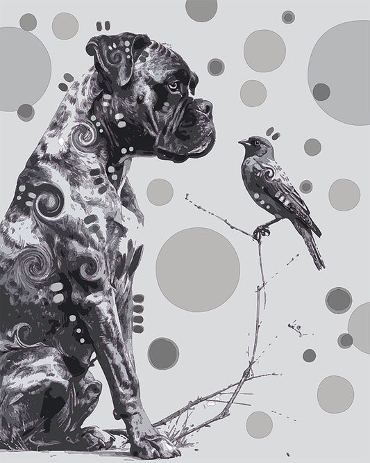 The Bird Watcher Boxer Mini Print (Ltd. Edition) (021226)