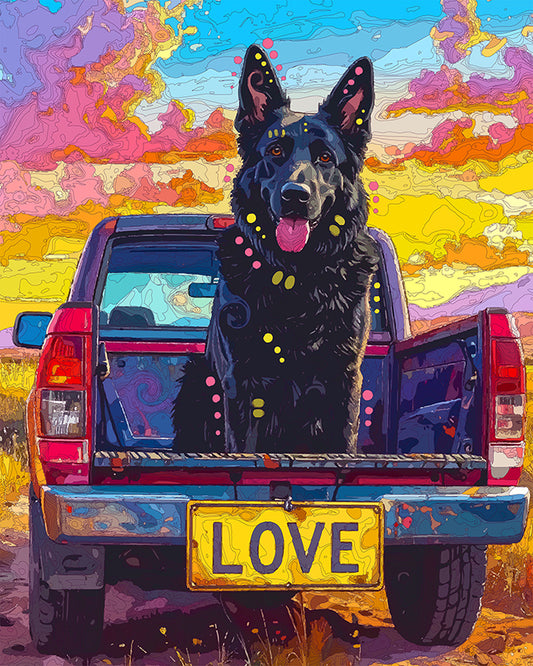 The Black Shep Love Truck Mini Print (Ltd. Edition) (050826)