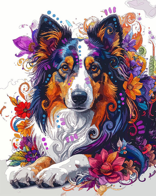 The Blossom Collie Mini Print (Ltd. Edition) (011926)