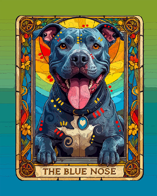 The Blue Nose Tarot Mini Print (Ltd. Edition) (052226)