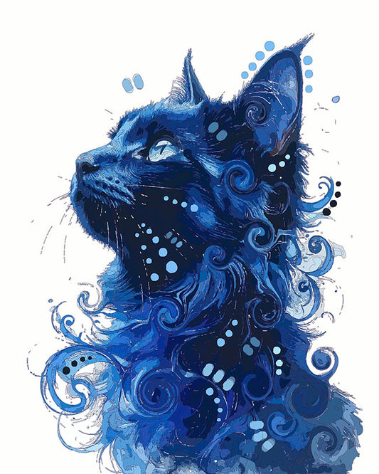 The Blueveau Cat Mini Print (Ltd. Edition) (111725)