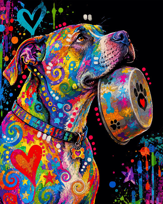 The Bowl Fetcher Mini Print (Ltd. Edition) (092326)
