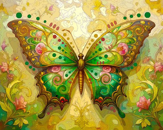 The Brass Butterfly Mini Print (Ltd. Edition) (050726)