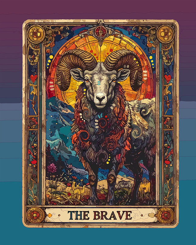 The Brave Tarot Mini Print (Ltd. Edition) (121925)