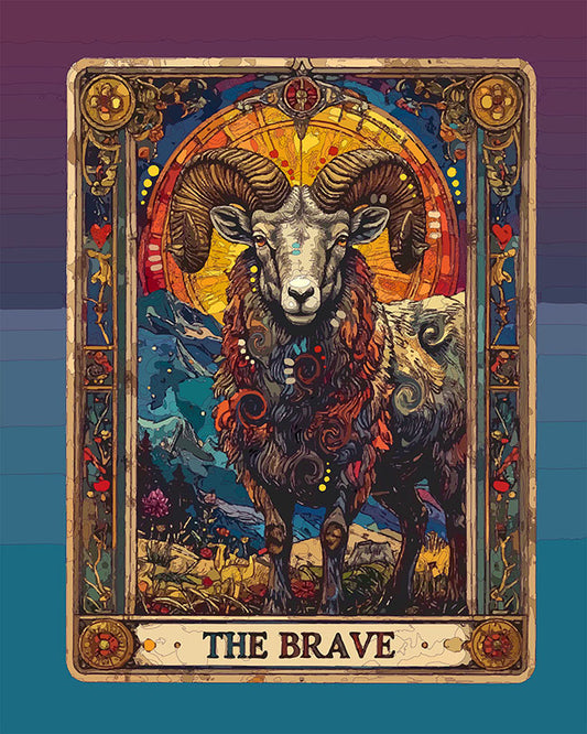 The Brave Tarot Mini Print (Ltd. Edition) (121925)