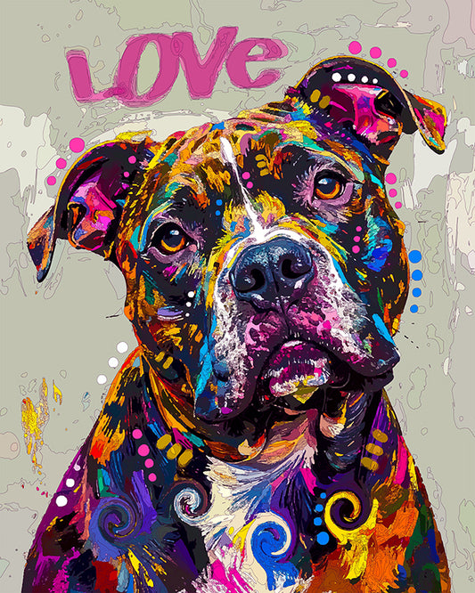 The Brindle Of Love Mini Print (Ltd. Edition) (081425)