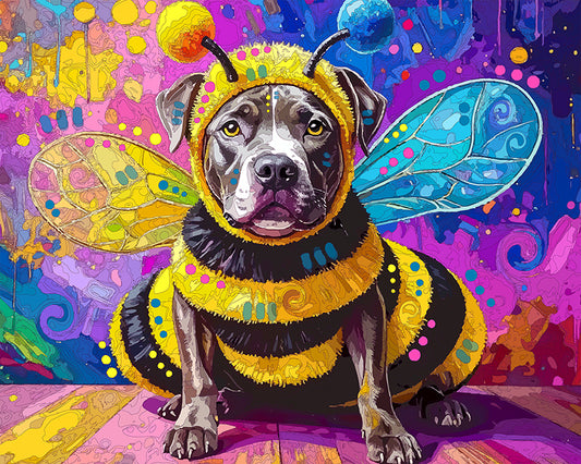 The Bumble Pittie Mini Print (Ltd. Edition) (101425)