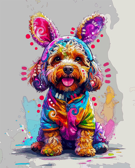 The Bunny Doodle Mini Print (Ltd. Edition) (030926)