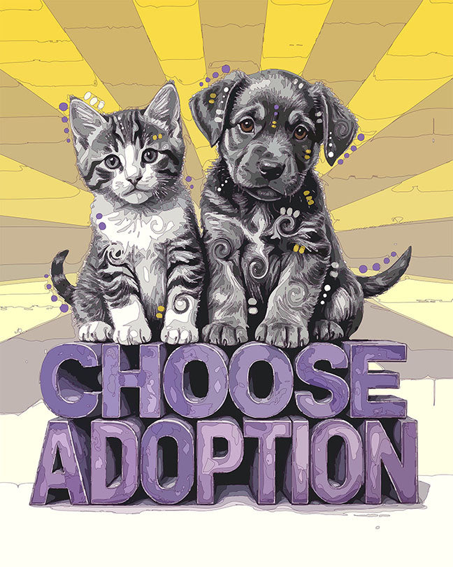 The Burst Adoption Pals Mini Print (Ltd. Edition) (121125)