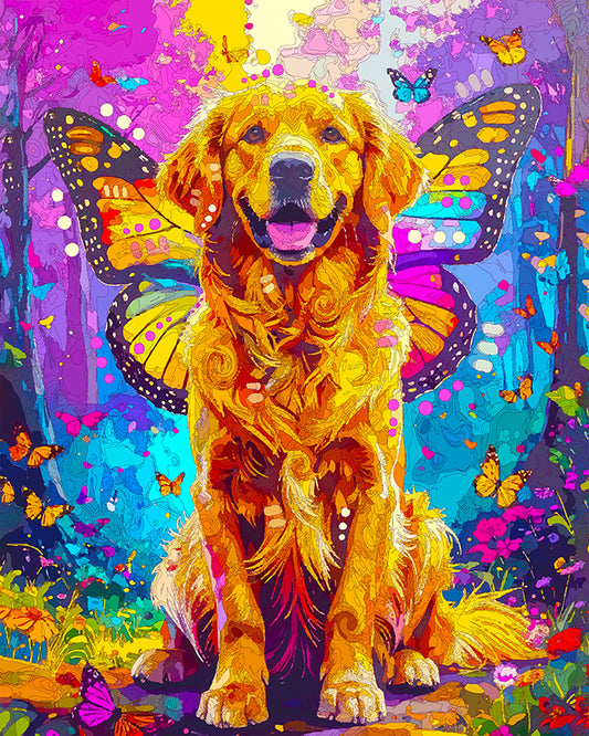 The Butterfly Golden Mini Print (Ltd. Edition) (090825)