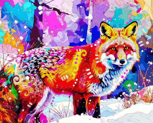 The Canadian Wilderness Fox Mini Print (Ltd. Edition) (081925)