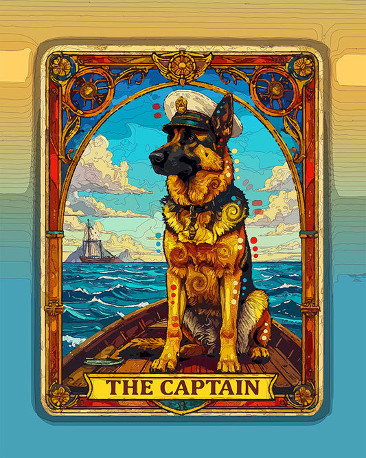 The Captain Tarot Mini Print (Ltd. Edition) (072026)