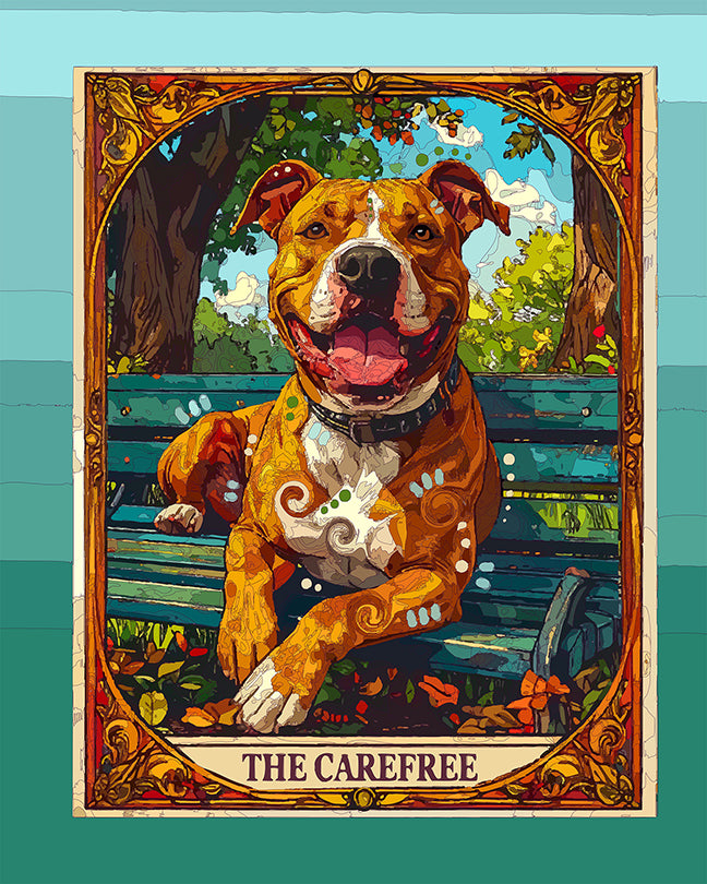 The Carefree Tarot Mini Print (Ltd. Edition) (061026)