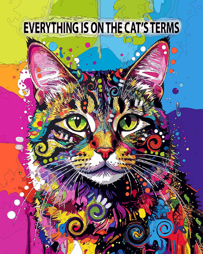 The Cat's Terms Mini Print (Ltd. Edition) (090926)