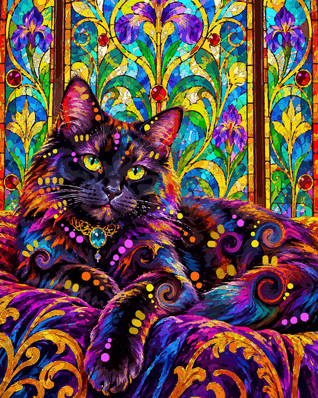 The Cathedral Cat Mini Print (Ltd. Edition) (092226)