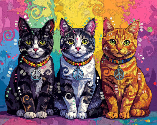 The Cats Of Peace Mini Print (Ltd. Edition) (111025)