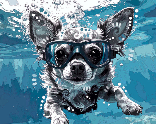 The Chi Chi Diver Mini Print (Ltd. Edition) (010926)