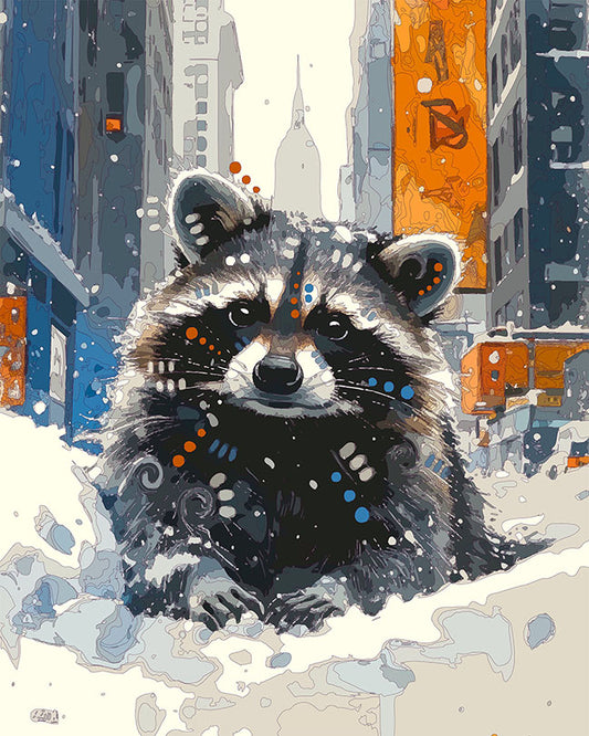 The City Blizzard Mini Print (Ltd. Edition) (012226)
