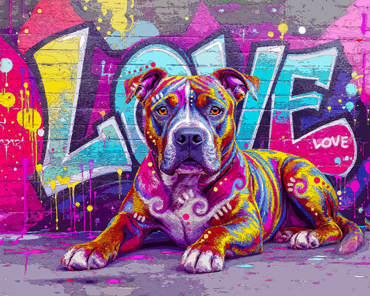 The City Show Pittie Mini Print (Ltd. Edition) (091825)