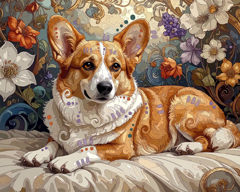 The Classy Little Corgi Mini Print (Ltd. Edition) (121925)
