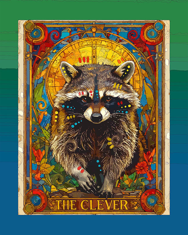 The Clever Tarot Mini Print (Ltd. Edition) (021826)