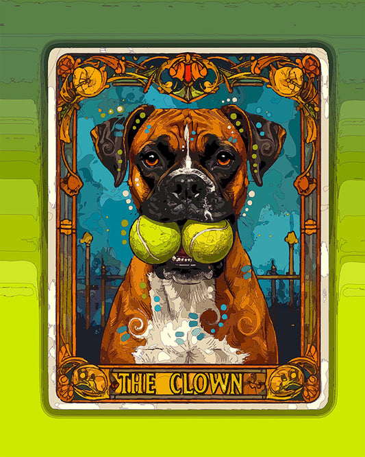 The Clown Tarot Mini Print (Ltd. Edition) (080326)